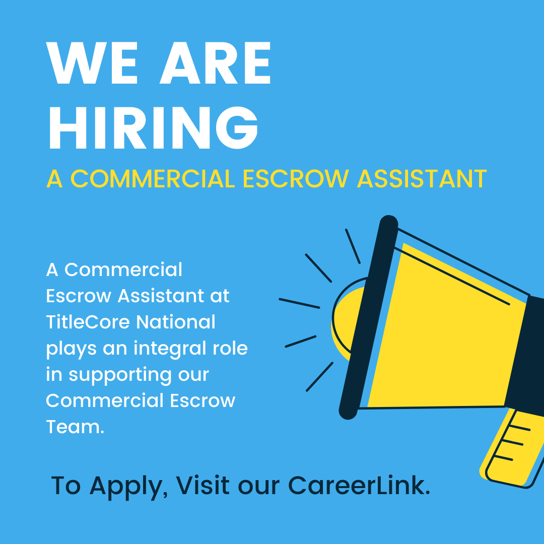 Commercial-Escrow-Assistant | TitleCore National